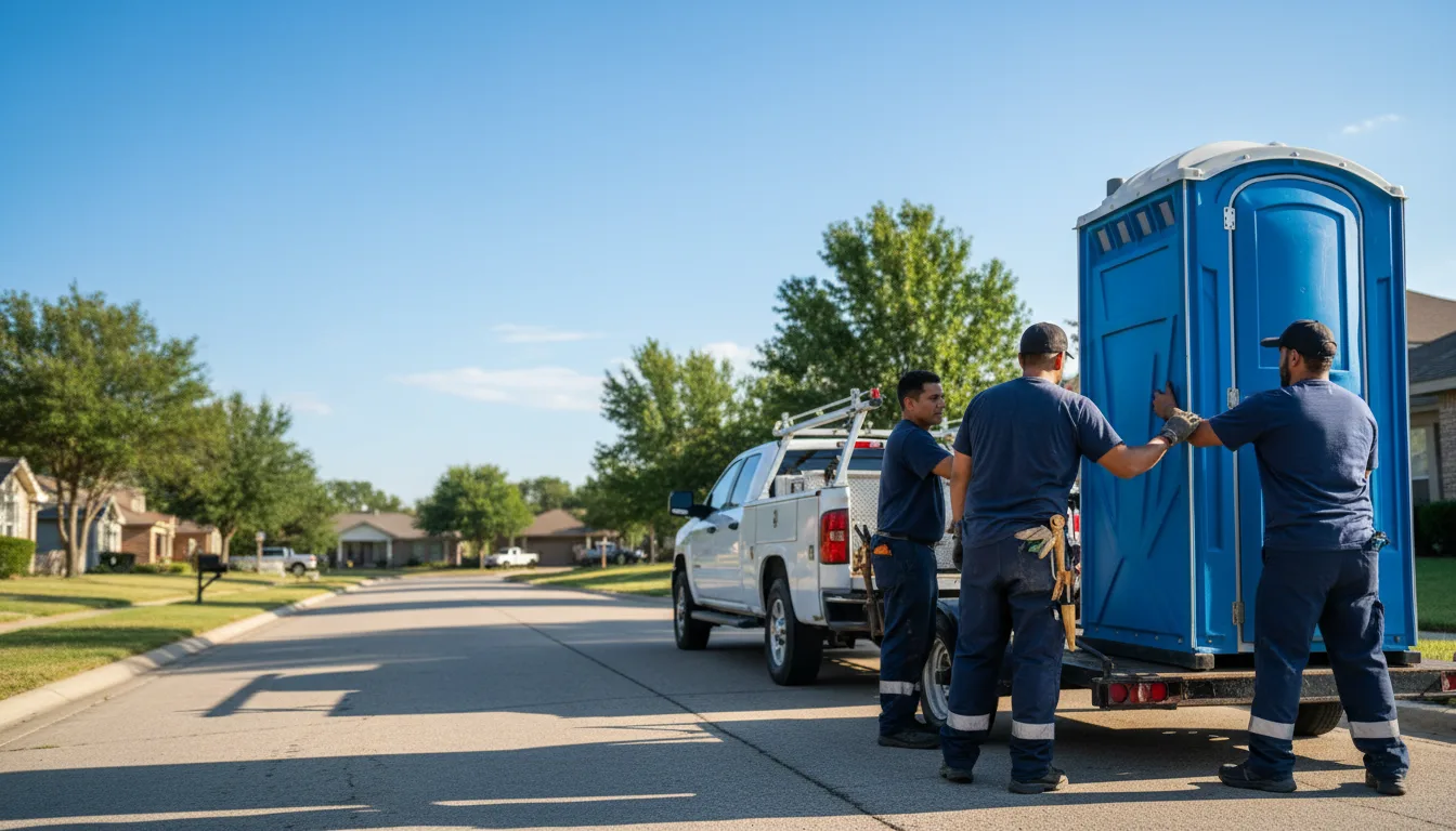 Portable Toilet Rental in Honey Grove, TX near me